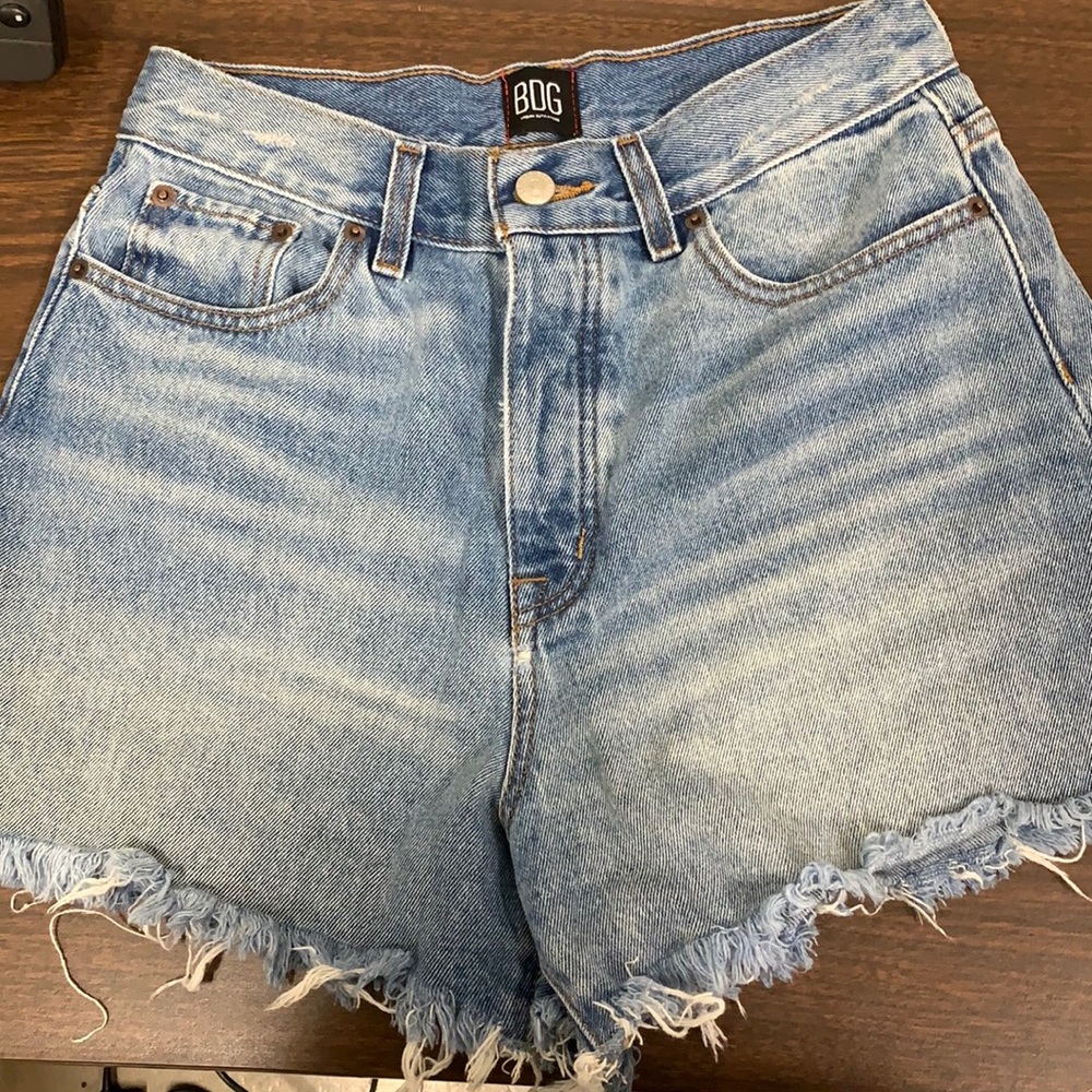 BDG denim shorts